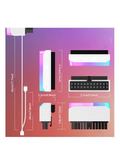 Y&D 4 Pin 90 Degree Adapter, ATX 24pin Female to Male Power Plug Compatible with Most Motherboard, and PSU, Motherboard for Desktops PC Supply  - Image 4