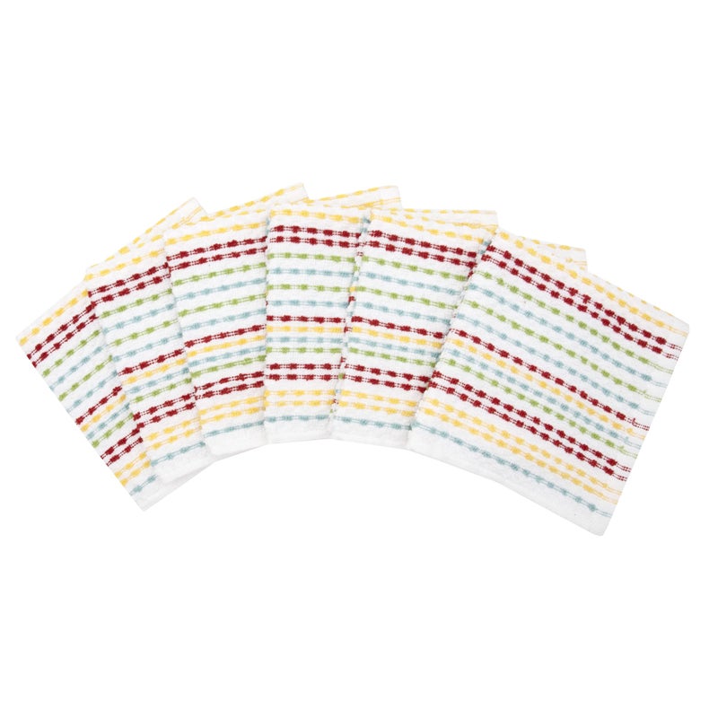 Ritz Pebble Bar Mop Cloth  Multicolor  6 Piece Set - Image 2