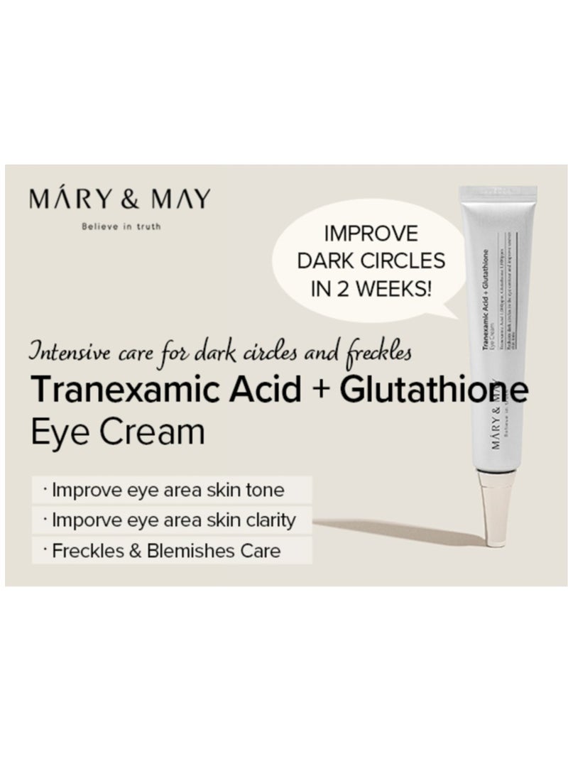 MARY & MAY Tranexamic Acid Eye Cream 30gram