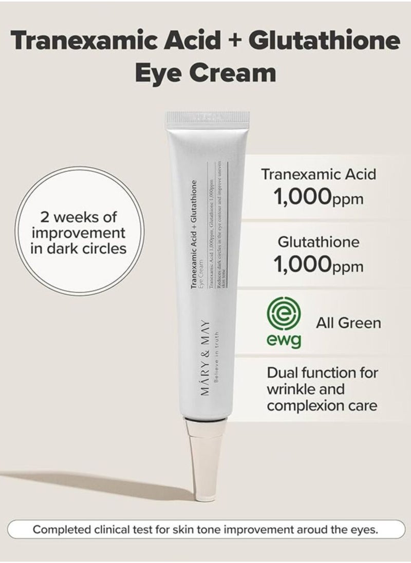 MARY & MAY Tranexamic Acid Eye Cream 30gram
