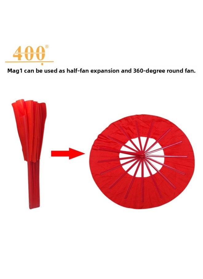 360 ° Magic Round Fan Big Stage Round Fan Multi-color Optional Magic Props Manufacturers 400magic-Color:Blue  - Image 4