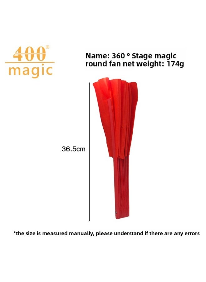 360 ° Magic Round Fan Big Stage Round Fan Multi-color Optional Magic Props Manufacturers 400magic-Color:Blue  - Image 5