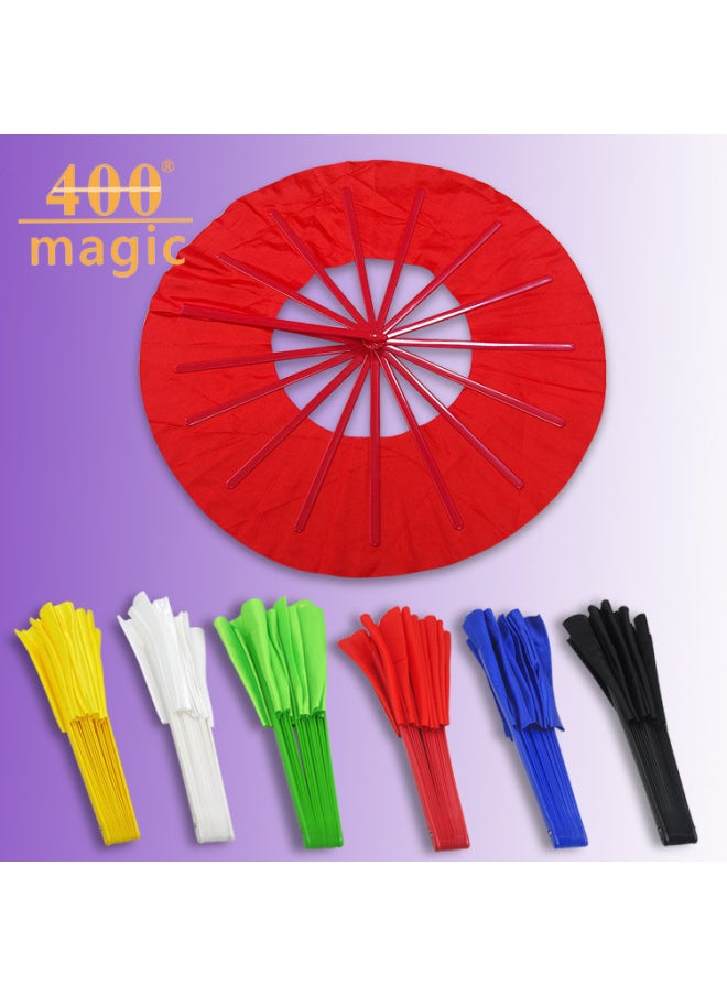 360 ° Magic Round Fan Big Stage Round Fan Multi-color Optional Magic Props Manufacturers 400magic-Color:Blue  - Image 2