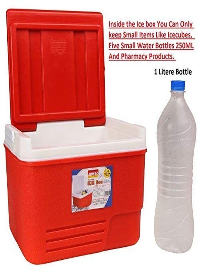 أريستو صندوق تبريد معزول من البلاستيك من أريستو، سعة 6 لترات، متوفر باللون الأحمر أو الأزرق - Image 5