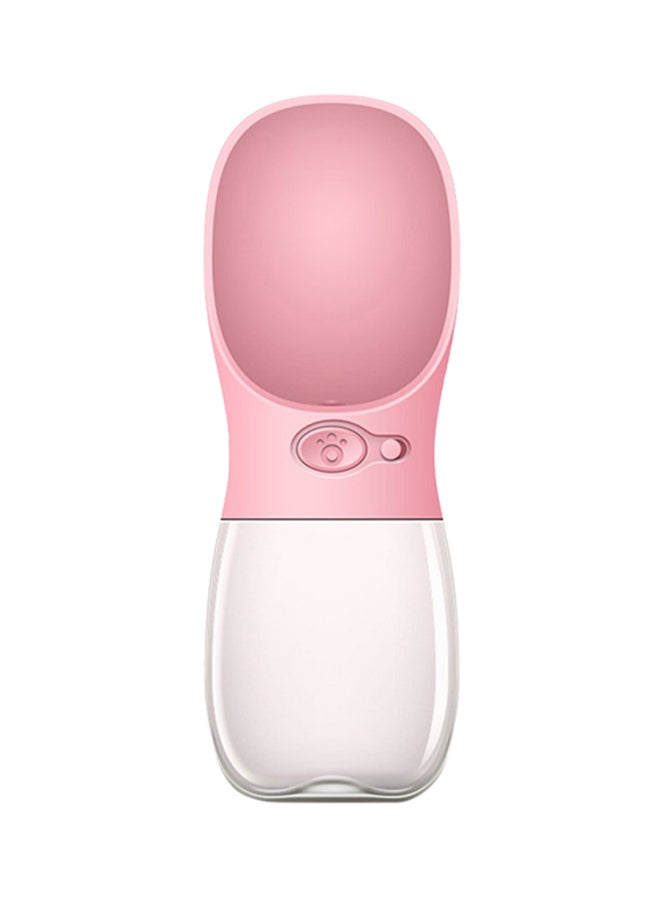 OUTAD Portable Feeding Bottle For Dogs Pink - Image 1