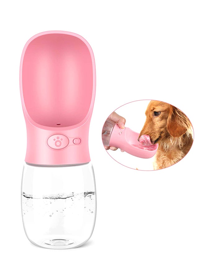 OUTAD Portable Feeding Bottle For Dogs Pink - Image 2