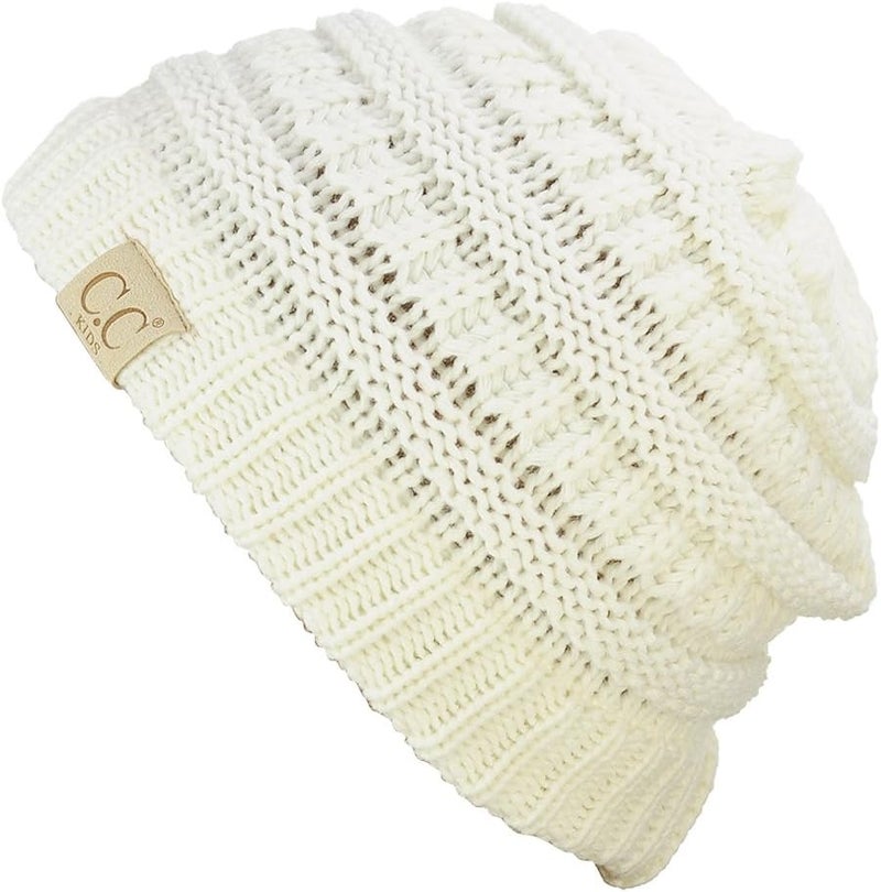 Cc Kids' Cute Warm and Comfy Children's Knit Ski Beanie Hat - Image 2