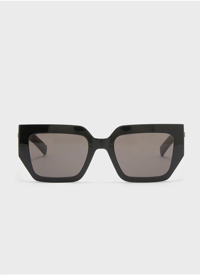 Karl Lagerfeld Modified Rectangle Sunglasses