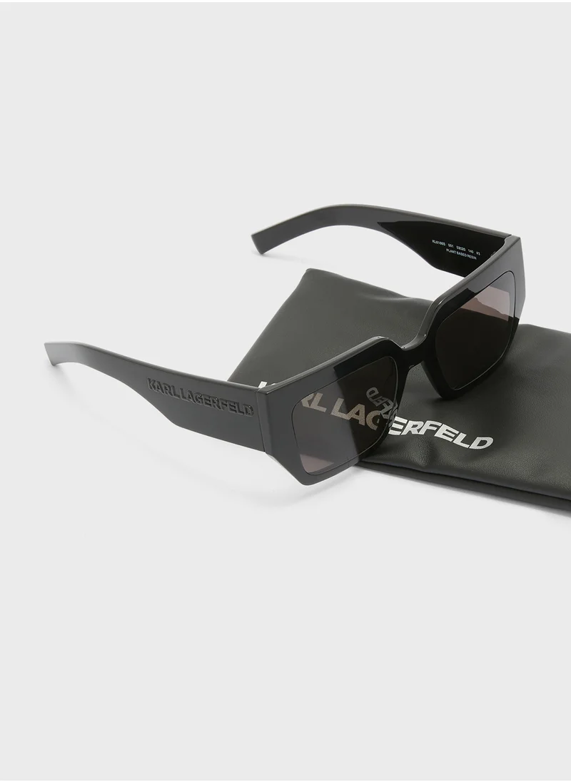 كارل لاغرفيلد Modified Rectangle Sunglasses