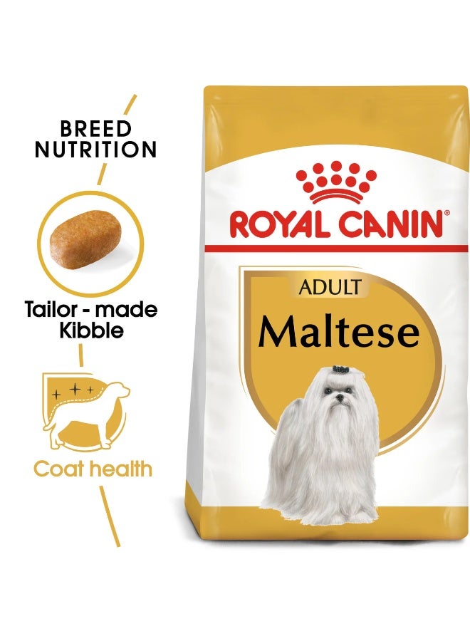 Royal Canin Breed Health Nutrition Maltese Adult Dry Dog Food 1.5kg - Image 1