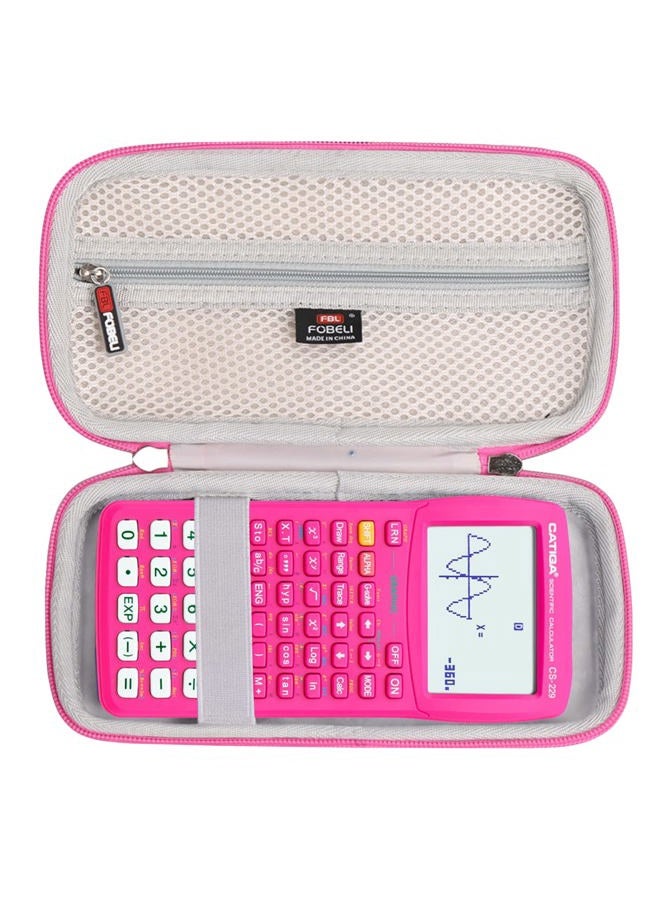 FBLFOBELI Carrying Case for CATIGA Scientific Calculator, Waterproof Shockproof Protective Portable Travel Storage Bag - Image 1
