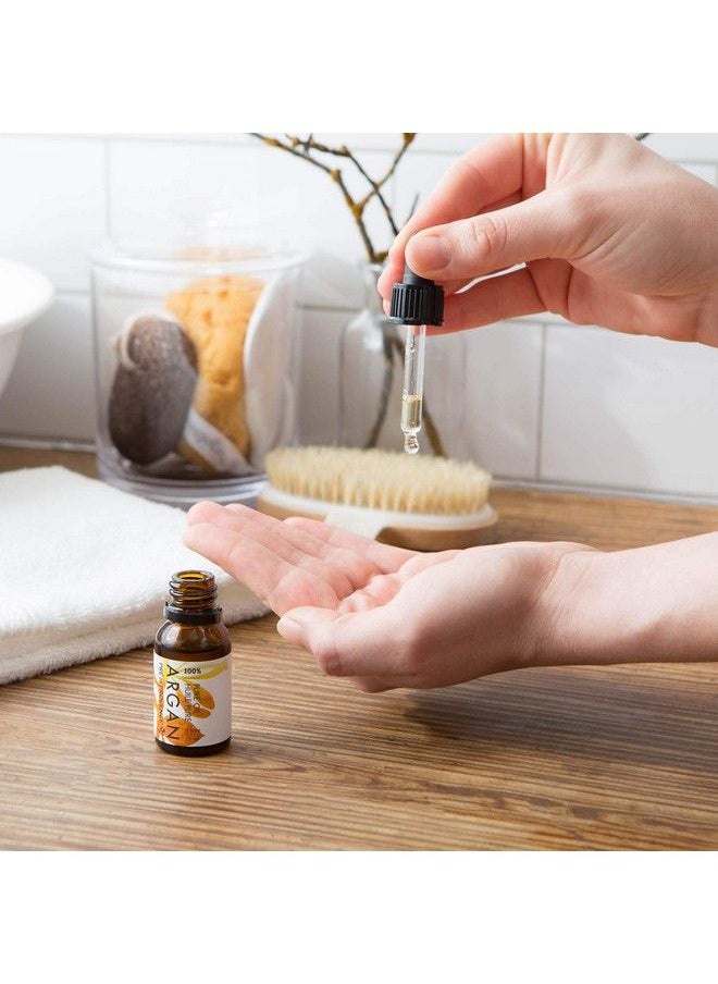 Pre De Provence Moroccan Argan Oil For Skin Face Hair & Nails (0.5 Oz) Citrus0.5 Fl.Oz(Pack Of 6)  - Image 3