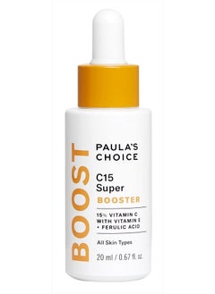 BOOST C15 Super Booster, 15% Vitamin C with Vitamin E & Ferulic Acid, Skin Brightening Serum, 0.67 Ounce - pzsku/Z0318FC7C155B21E35B14Z/45/_/1680990333/80d8bd56-c781-4a6c-b7d3-40e79072259e