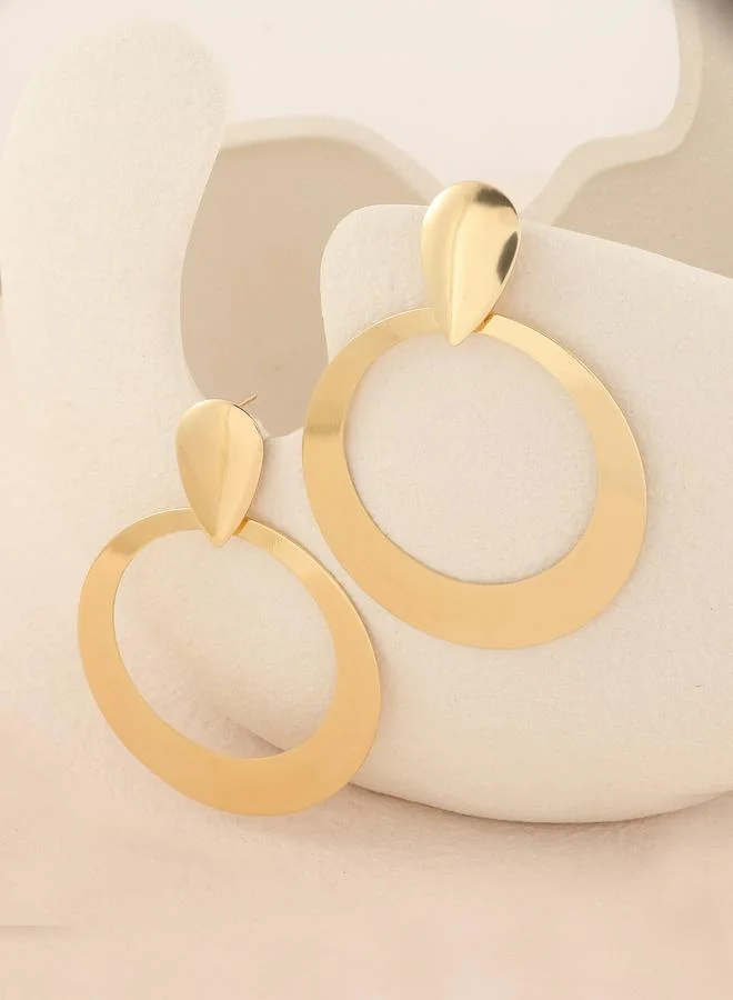 Take Two Ring-Shaped Dangle Earrings