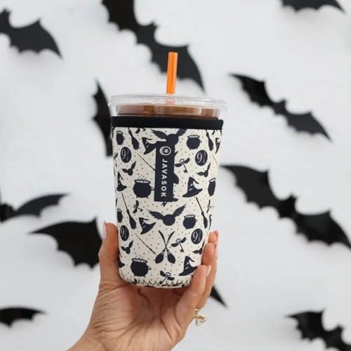 Sok It JavaSok Iced Coffee Cold Soda Insulated Neoprene Cup Sleeve Wizards Walk Medium 2228oz - Image 3