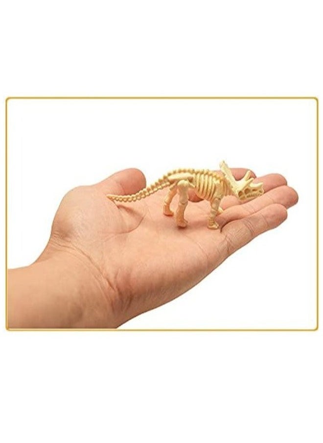 GMORO 12Pcs Dinosaur Fossil Skeleton Assorted Dino Bones for Science Play Dino Sand Dig Party Favor Decorations  - Image 5