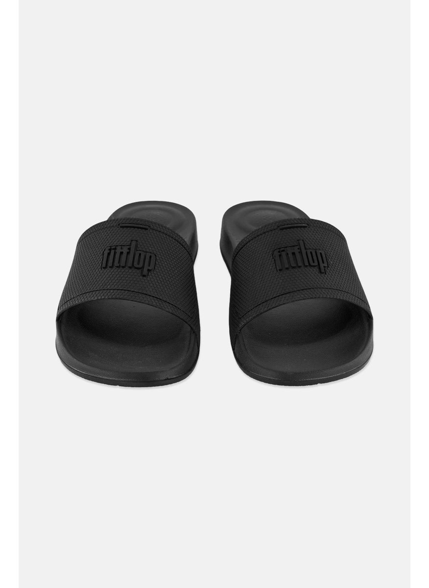 FitFlop Women Slip On Slides, Black  - Image 4