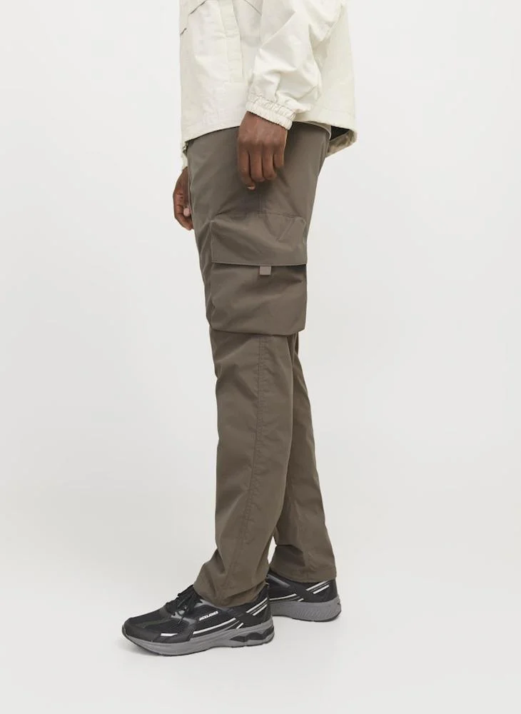 جاك اند جونز Jpstkane Pocket Detail High Waist Cargo Pants