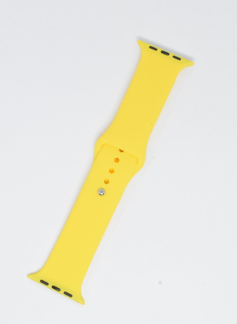 Universal 42/44mm Silicone Replacement Watch Strap For Apple Series 6/5/4