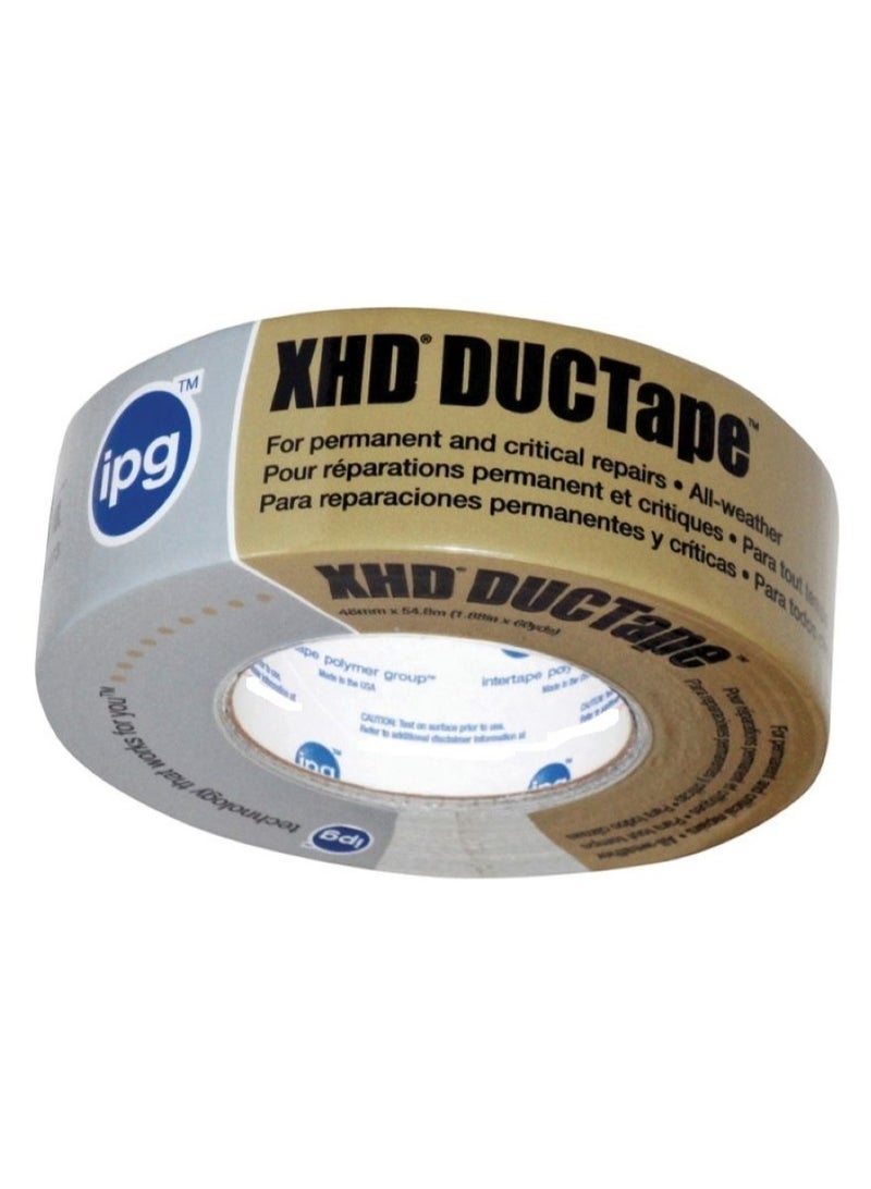 IPG Xhd Duct Tape With Cloth Backing Silver 48Mm X 54.8M - Image 2