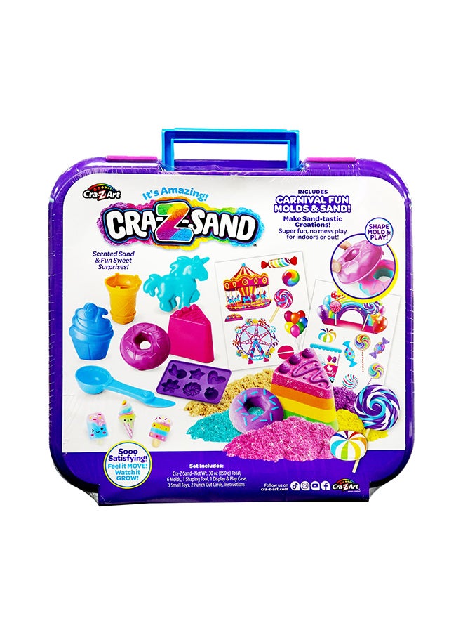 CraZSand - Candy-Licious Carnival Fun Set Modeling Sand - Image 1