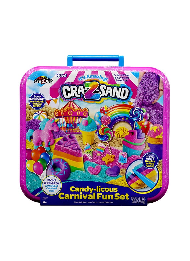 CraZSand - Candy-Licious Carnival Fun Set Modeling Sand - Image 1