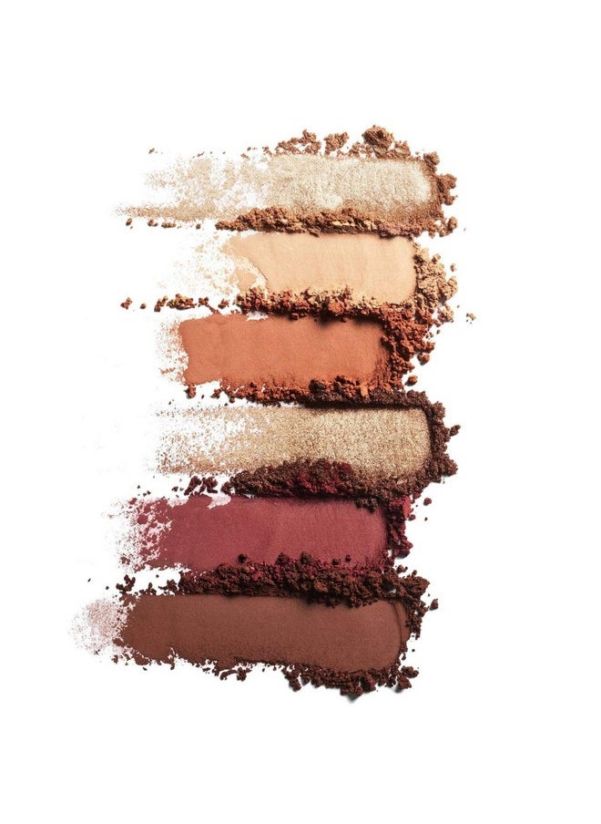 ILIA ILIA - The Necessary Eyeshadow Palette | Cruelty-Free, Vegan, Talc-Free, Matte, Satin + Metallic Highly Pigemented + Blendable Finishes (Warm Nude, 6 x 0.05 oz | 1.5 g)  - Image 2
