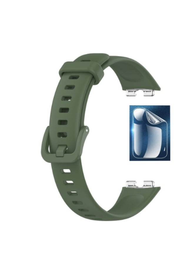 Silicone Watchband For Huawei Band 8 Huawei Band 9 Strap Smartwatch Wristbandbracelet Wriststrap Sport Replacement  - Image 1