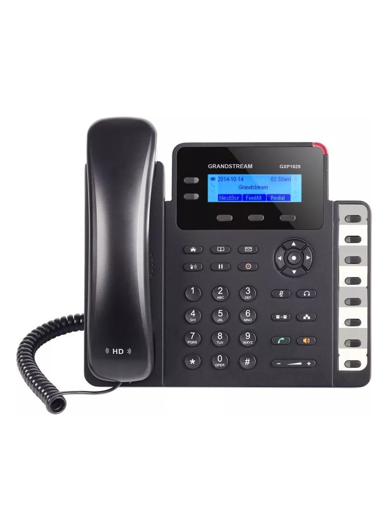 جراند ستريم جراند ستريم GXP1628 - هاتف جراند ستريم GXP1628 اي بي فون، يدعم PoE، عدد 8 حساب SIP ، منافذ جيجا  - Image 4