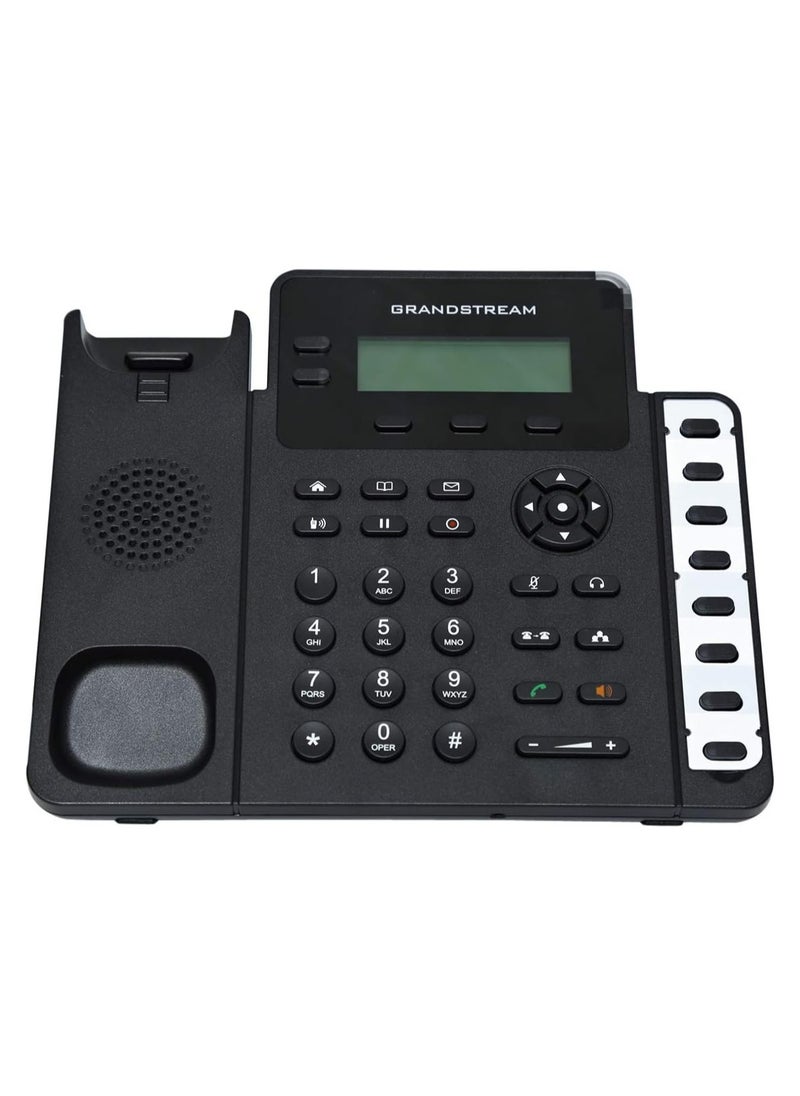 جراند ستريم جراند ستريم GXP1628 - هاتف جراند ستريم GXP1628 اي بي فون، يدعم PoE، عدد 8 حساب SIP ، منافذ جيجا  - Image 2