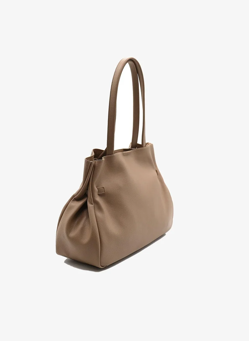 Marina Galanti Marina Galanti Women's Bessude Leather-Effect Shopper Bag - Beige