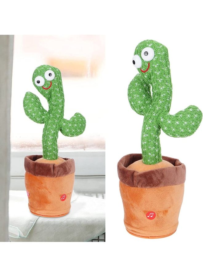 XiuWoo Electric Dancing Plant Cactus Plush Stuffed Toy with Music - Image 3