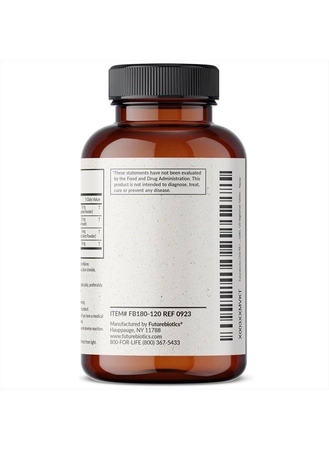 Futurebiotics حبوب الاسترخاء + أشواغاندا، روديولا، عشبة سانت جون، و L-Theanine 2000 ملغ لكل حصة - خالية من الكائنات المعدلة وراثيًا، 120 قرص نباتي - Image 3