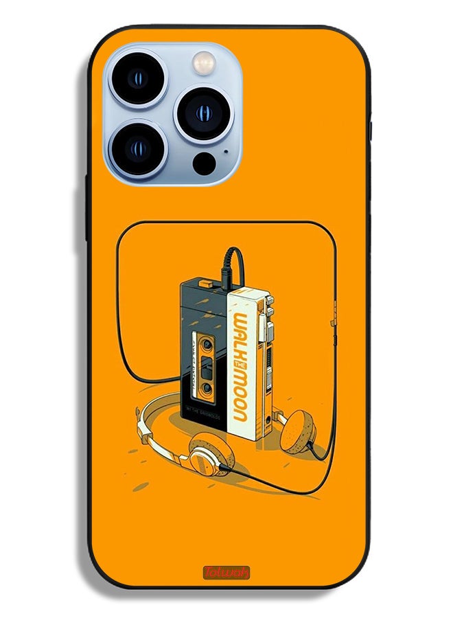 Tolwak Apple iPhone 13 Pro Protective Case Walk The Moon - Image 2