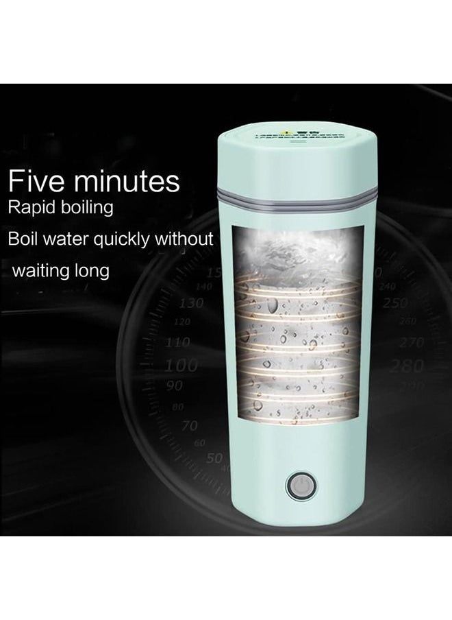 MIXDE Portable Electric Kettle for Boiling Water 350ML Travel Beaker Tea Kettle Hot Water Boiler for Making Tea Coffee  - Image 5