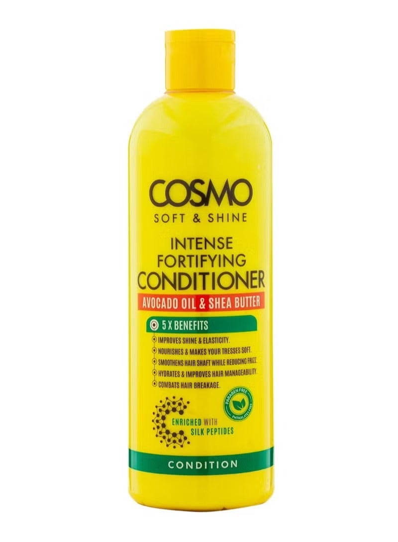 كوزمو بلسم مقوي قوي قوي لينة وامين آند شاين 480 مل