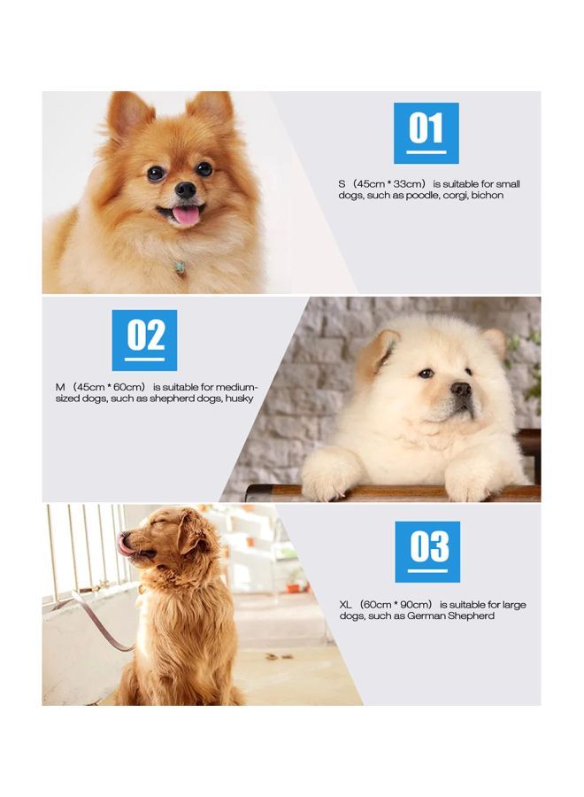 إسكدنيا عبوة من 40 وسادة حفاضات للاستخدام مرة واحدة أزرق L - Image 4