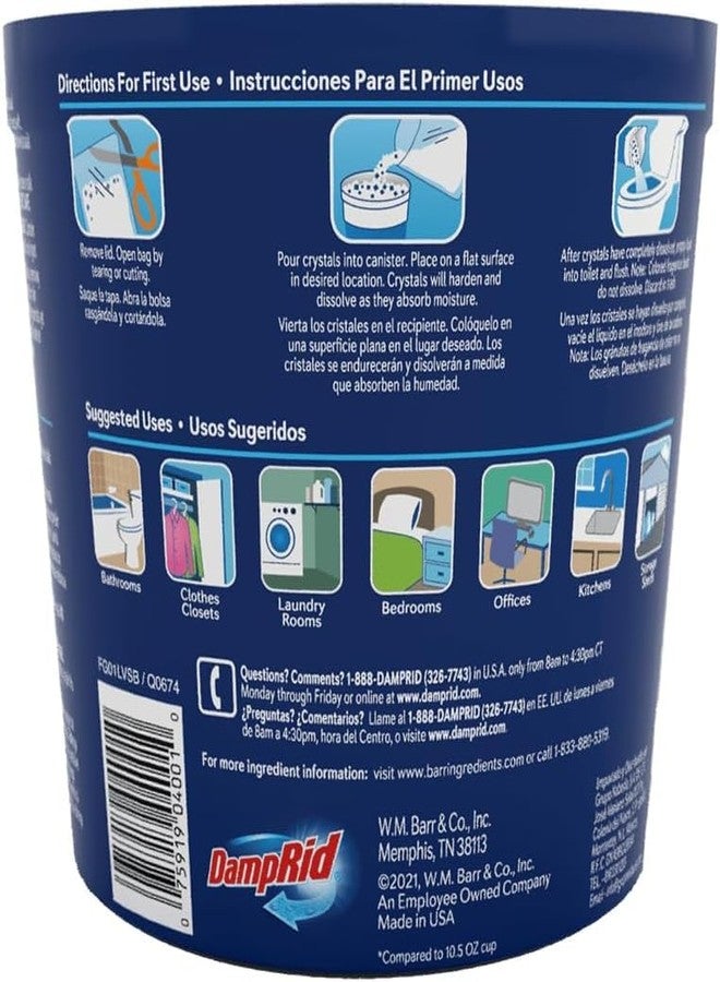 ILIOS Damp Rid Moisture Absorber Refillable System - 44oz Damp Rid Refill Bag with 11oz Cup, Odor and Moisture Absorber for Closet, Bathroom & Home, Pure Linen- ILIOS Packaging - Image 5