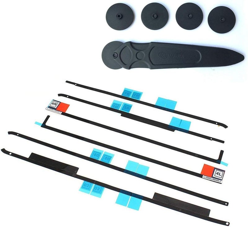 LeFix Replacement LCD Panel Adhesive Tape Strip Sticker + Opening Cutting Wheel Tool Kit for iMac 21.5'' 2012 2013 2014 2015 A1418 - Image 1