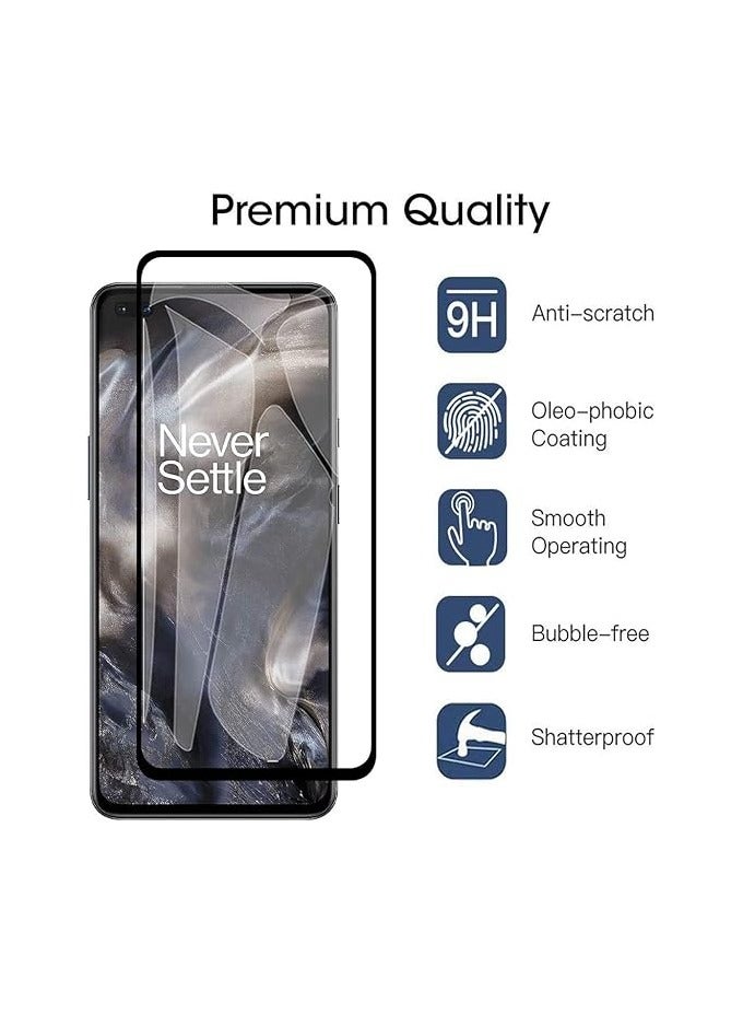 Screen Protector for OnePlus NORD (5G), 9H Hardness Tempered Protective Film, High Sensitivity Clear Anti Fingerprint Bubble Free Glass Screen Protector for OnePlus Nord - Image 3