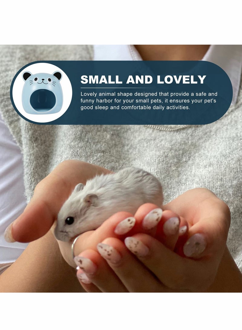 Excefore Ceramic Hamster Bed House, Small Animal House - Image 5