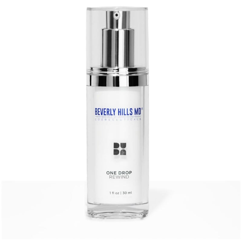 Beverly Hills MD One Drop Rewind for Aging Skin Tightening Serum for Instant Smooth Skin Appearance up to 8 Hours Target Fine Lines Wrinkles Crows Feet Smile  Frown Lines wArgireline