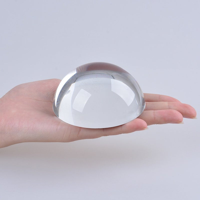 LONGWIN Crystal Dome Magnifier/Paperweight Reading Magnifying Glass-3.1 Inch - Image 2