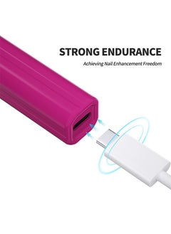 Beauty Body Hand Light，Wireless Handheld UV Light For Gel Nails, Mini Nail Dryer, Portable Gel Polish Curing Lamp, Perfect Gift for Girls（Pink）  - Image 4