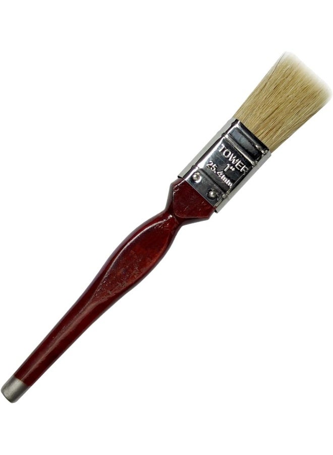RACO Tower All-Purpose Paint Brushes with Long Bristles and Ergonomic & Comfortable Wooden Handle for Painting, Art & Craft, Dusting, Cleaning  - Image 1