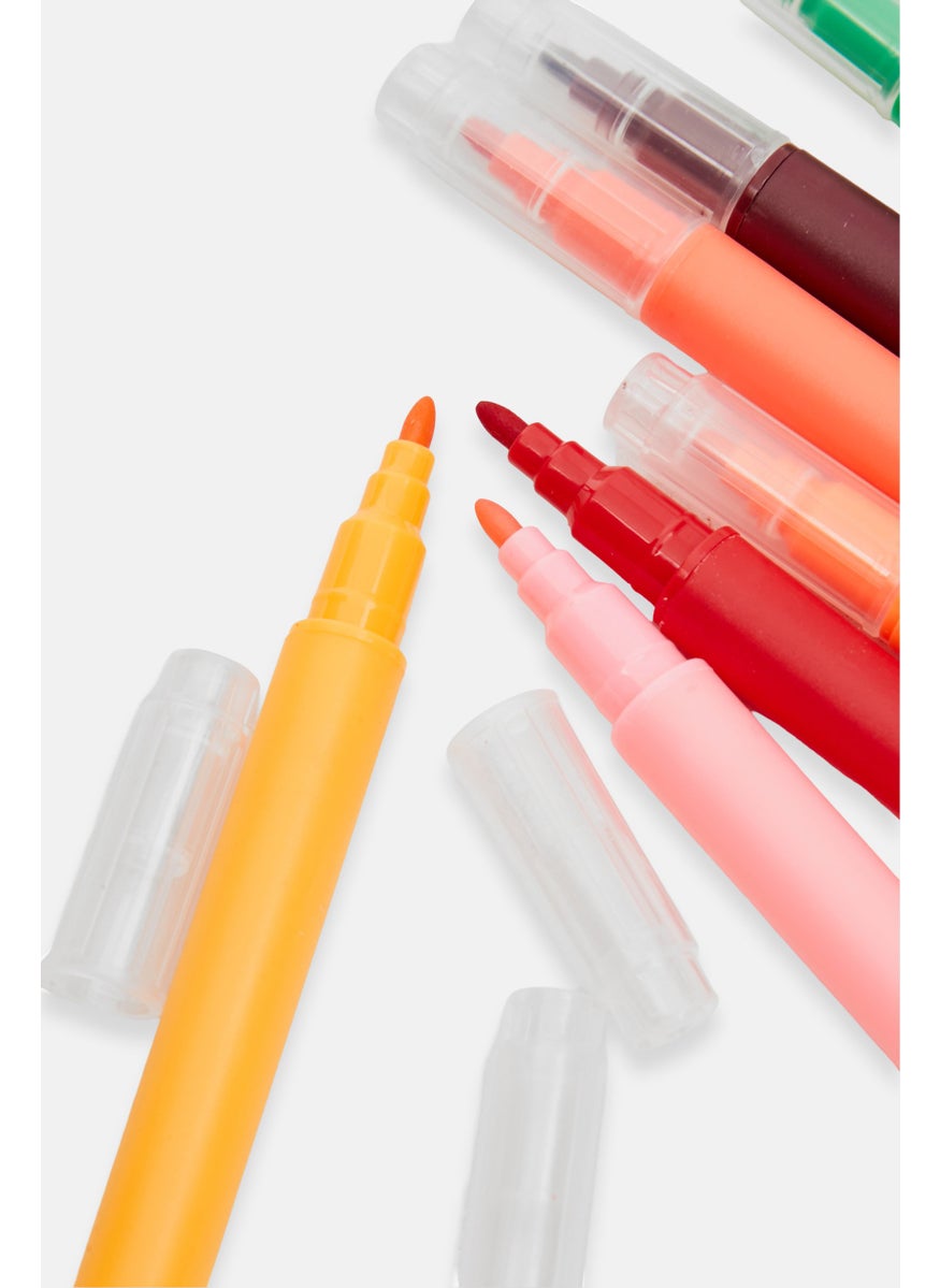Artify 60 Pack Dual Tip Markers, Pink  - Image 4