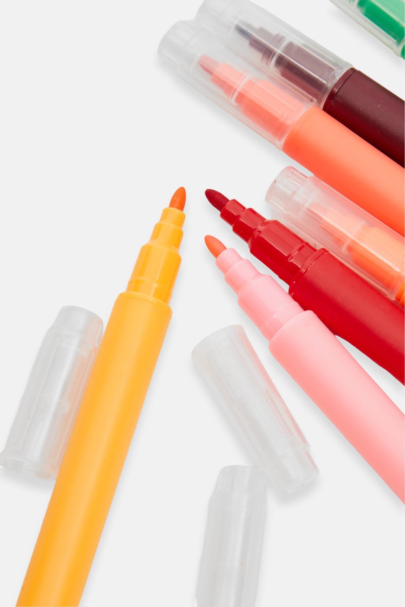 Artify 60 Pack Dual Tip Markers, Pink - Image 4