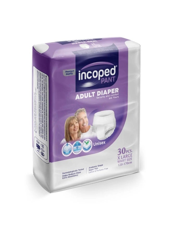 Incoped Diapers Underwear - X-Large Size 30*4 - Image 2