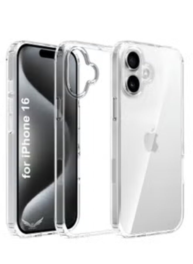 Raxoom 6.1 Inch iPhone 16 Crystal Clear TPU Case â€“ Slim, Shockproof, and Anti-Scratch Protection - Image 4