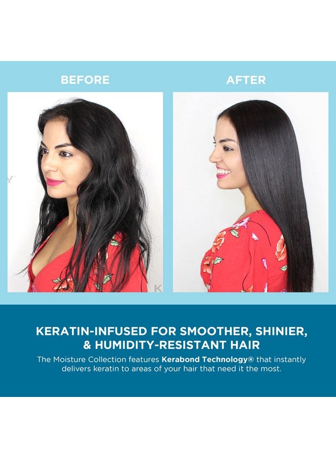 KERATHERAPY Keratin Infused Moisture Shampoo 33.8 Fl. Oz. 1000 Ml Anti Frizz Moisture Shampoo For Oily Scalp And Dry Ends Kerabond Technology Aloe Vera & Willow Bark Sulfate & Paraben Free - Image 3
